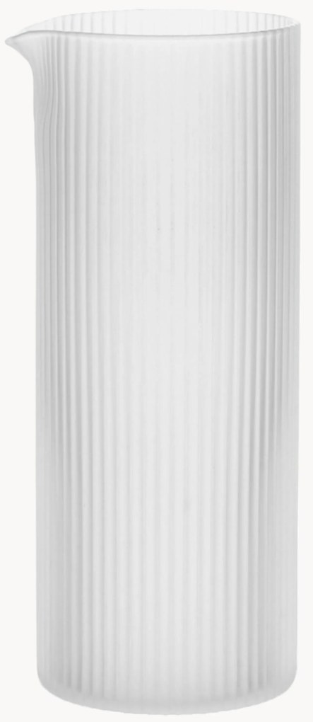 Ručne fúkaná reliéfna karafa Ripple, 400 ml