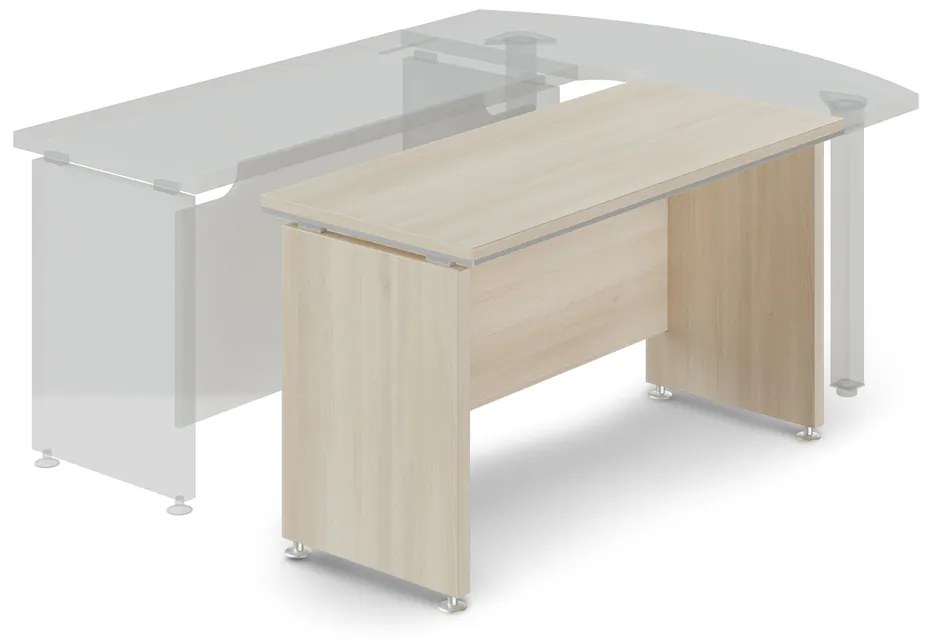 Konferenčný stôl TopOffice 135 x 60 cm, agát svetlý