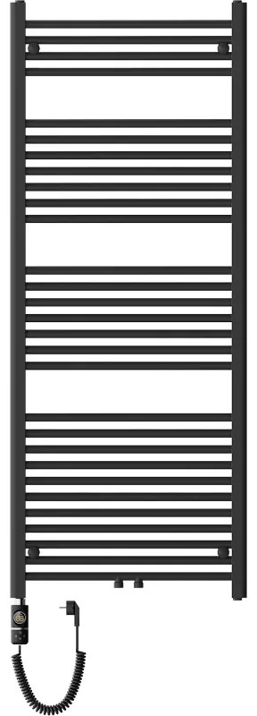 Mexen Mars, elektrické vykurovacie teleso 1500 x 600 mm, 900 W, čierna, W110-1500-600-2900-70