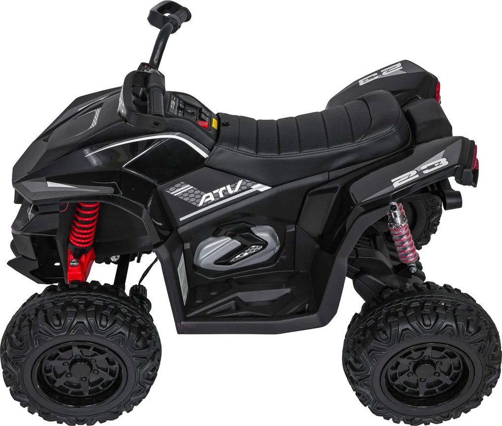 Ramiz Rýchle koleso Quad Vehicle Čierna