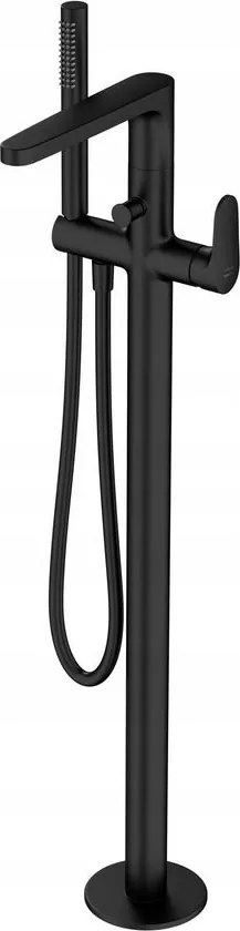 Cersanit Inverto - voľne-stojaca vaňová batéria, čierna-zlatá, S951-283