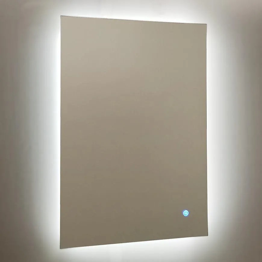 Zrkadlo LED 63 + dotykový spínač 70X90