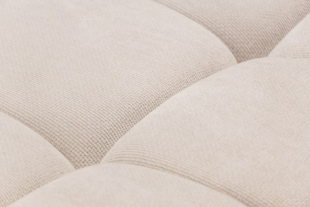 Rozkladacia rohová sedačka Lutario L pravá - béžová hydrofóbna pletenina Venice 2026