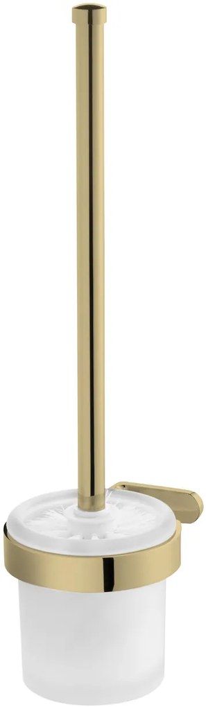 BISK Erga Nature Gold, nástenná WC kefa, zlatá lesklá, ERG-05911