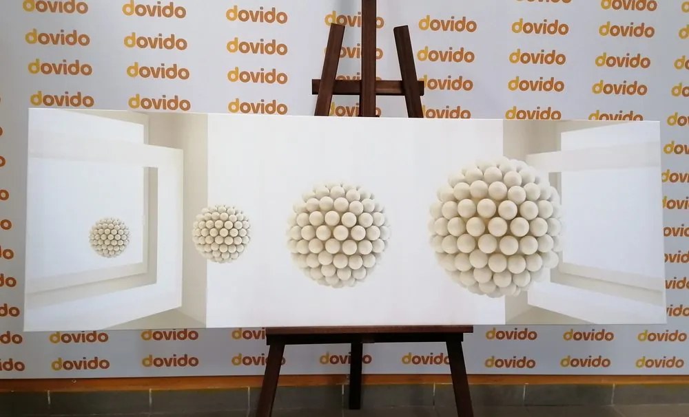 Obraz guličky v priestore