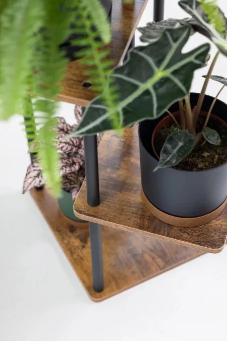 Stojan na kvety PALACE čierny