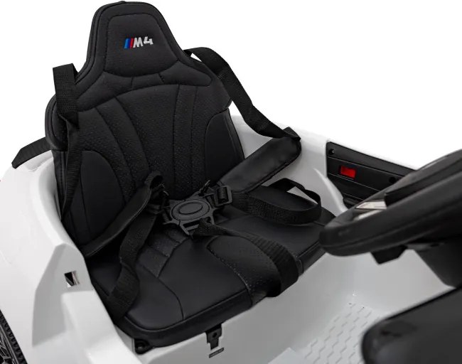Elektrické autíčko BMW M4 biele