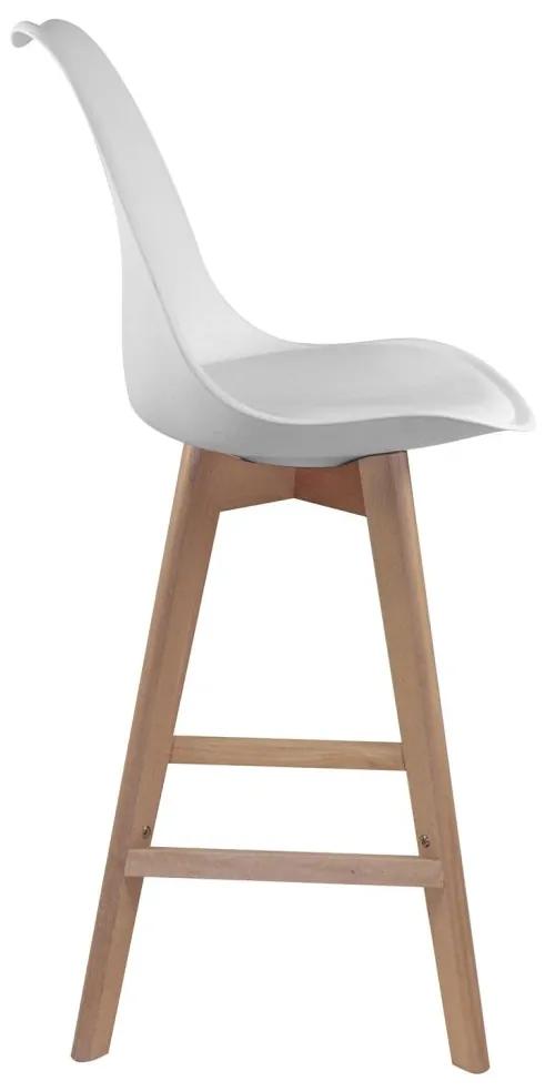 IDEA nábytok Barová stolička QUATRO biela