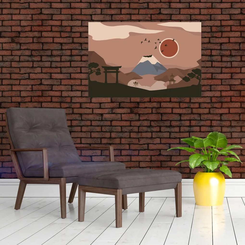 Obraz - Japonsko N⁰1 (90x60 cm)