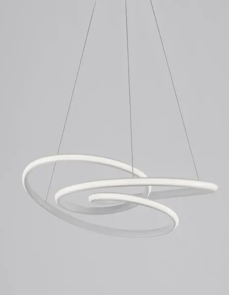 LED luster Menton 52 biele