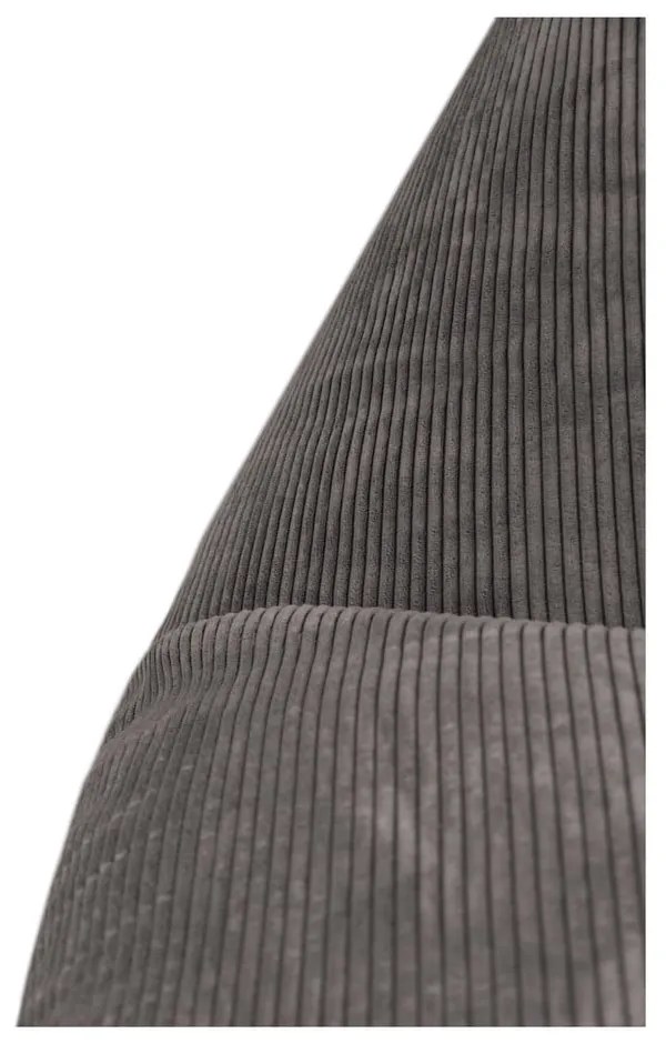 Menčestrový sedací vak v tehlovej farbe Razzmatazz – SLOWDOWN