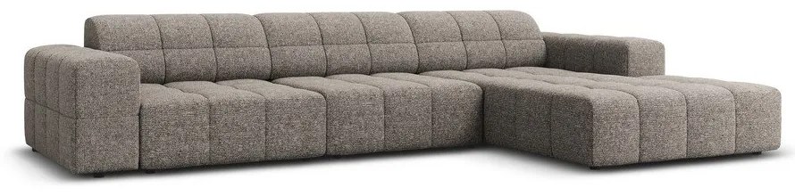 Tmavosivá rohová pohovka (pravý roh) Chicago – Cosmopolitan Design