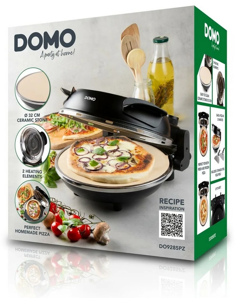 DOMO DO9285PZ pizza pec na čerstvú pizzu