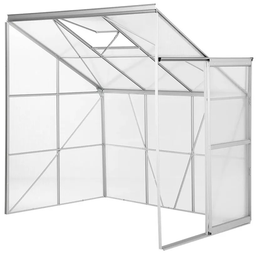 Záhradný skleník, hliníkový