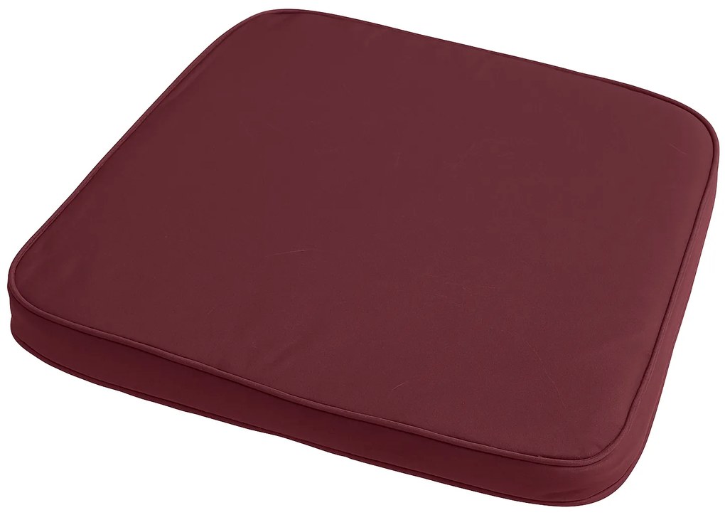 Vonkajší podsedák na stoličku VIREON 44x45 cm, vínový