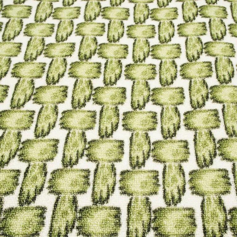 Kusový koberec GRENOBLE zelená 67 x 150 cm