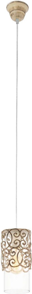 XXXLutz ZÁVESNÉ SVIETIDLO, 12/110 cm Eglo - Online Only bytové doplnky - 003348113777