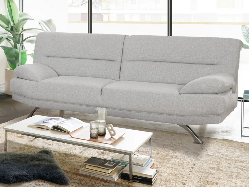 Trojsedák Bruno, šedo-biela tkanina