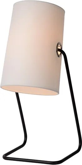 Lucide 06503/81/31 Stolné svietidlo škandinávskeho dizajnu BOST Table Lamp E14 biele