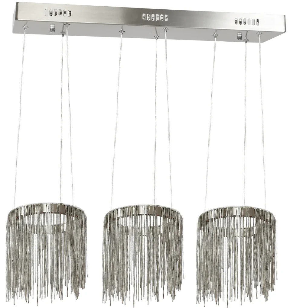 Závesné LED svietidlo Cascata, 1x LED 54w, 3000k, ch