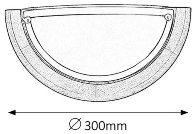 Nástenné svietidlo Rabalux Ufo