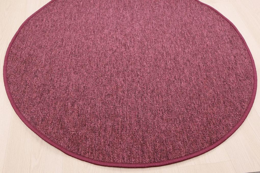 Vopi koberce Kusový koberec Astra vínová kruh - 400x400 (priemer) kruh cm