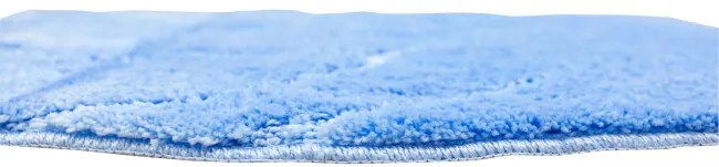 Kúpeľňový koberček Honey svetlomodrý