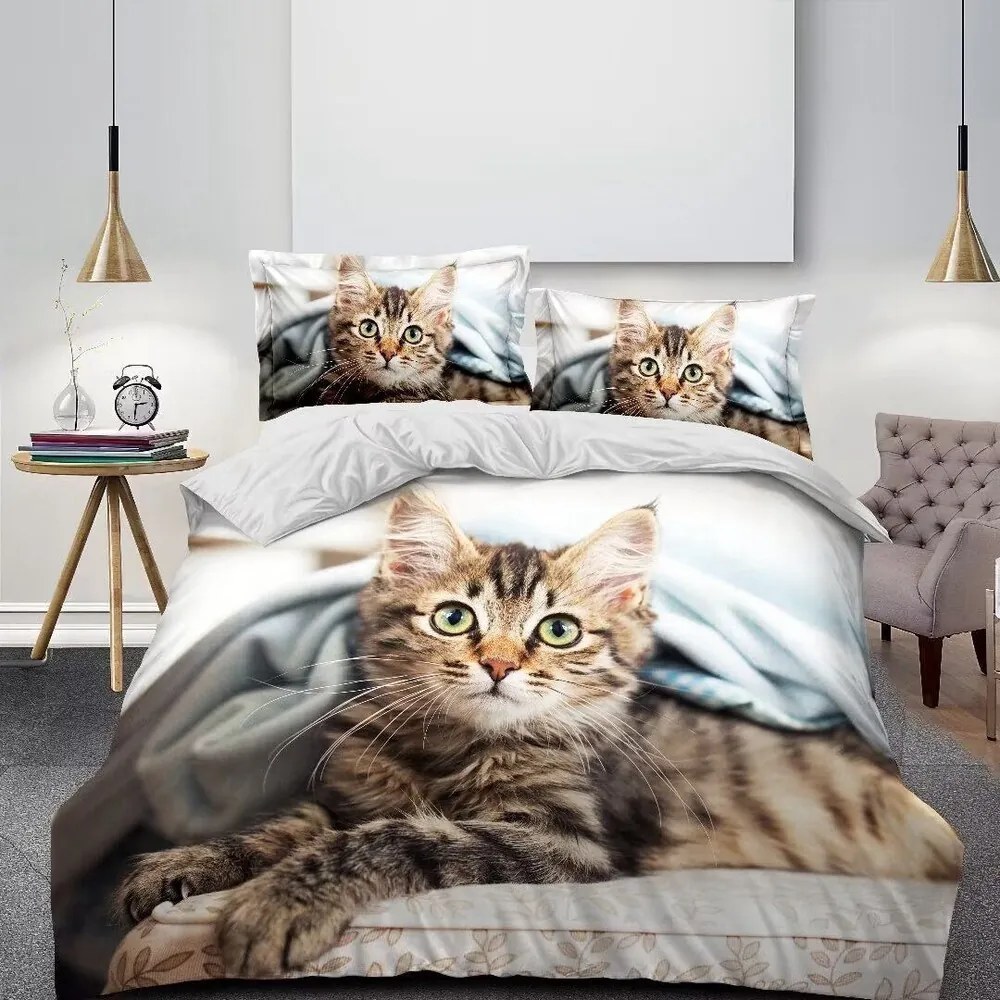 Obliečky KITTY RAME 3-dielna sada 140x200 cm