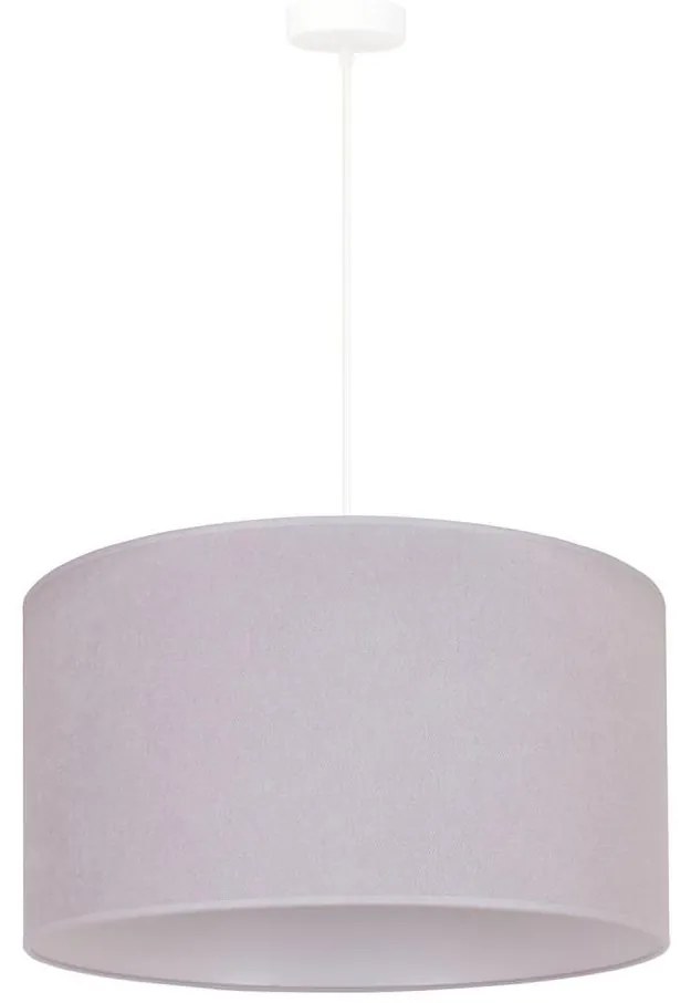 Duolla - Luster na lanku BRISTOL 1xE27/40W/230V pr. 45 cm šedá