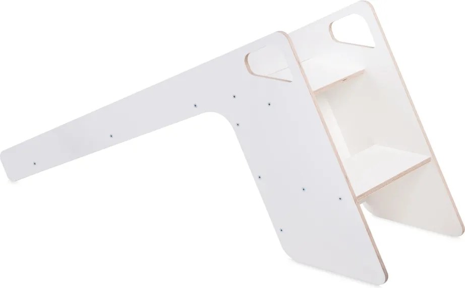 Drevená šmýkačka Baby biela