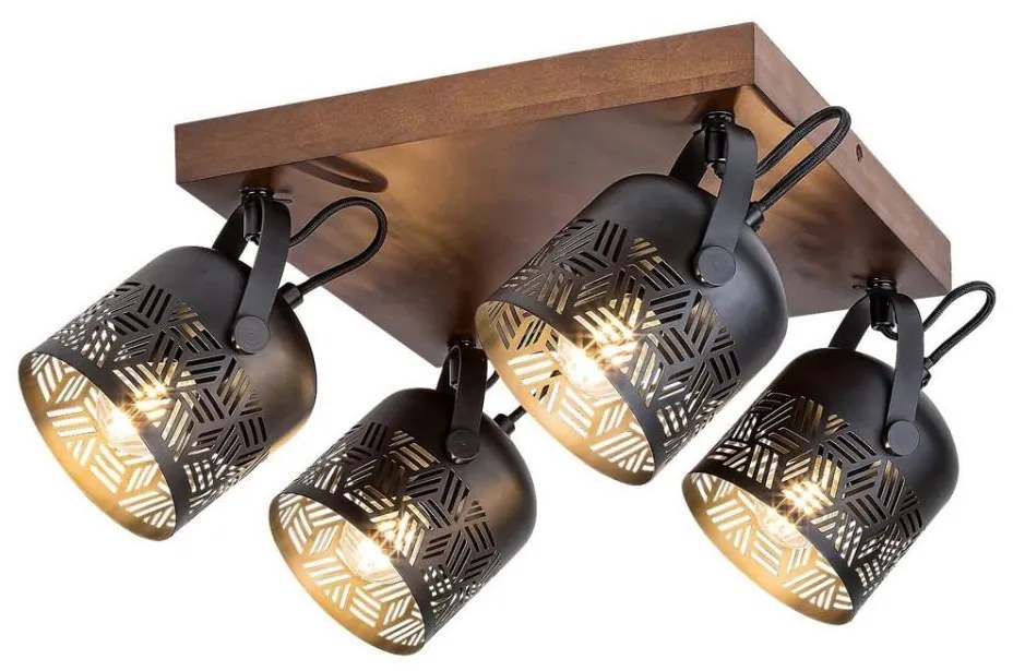 Rabalux 3299 - Bodové svietidlo ROTEM 4xE14/40W/230V