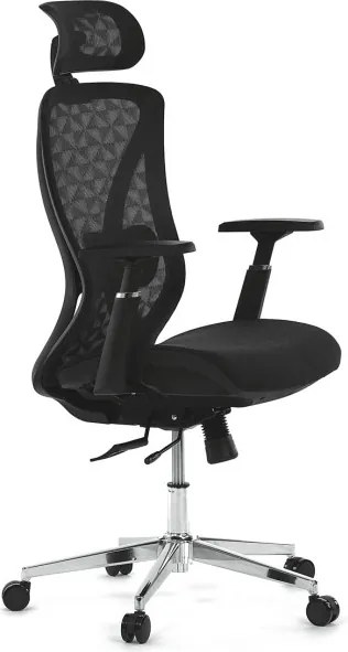 Kancelárska stolička čierna KA-S258 BK