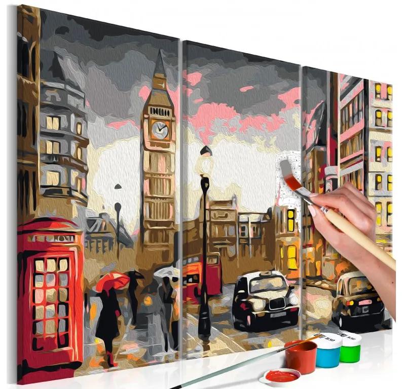 Obraz - maľovaný podľa čísel Streets Of London