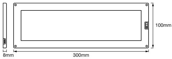 Ledvance - LED stmievateľné podskrinkové svietidlo so snímačom CABINET LED/10W/230V