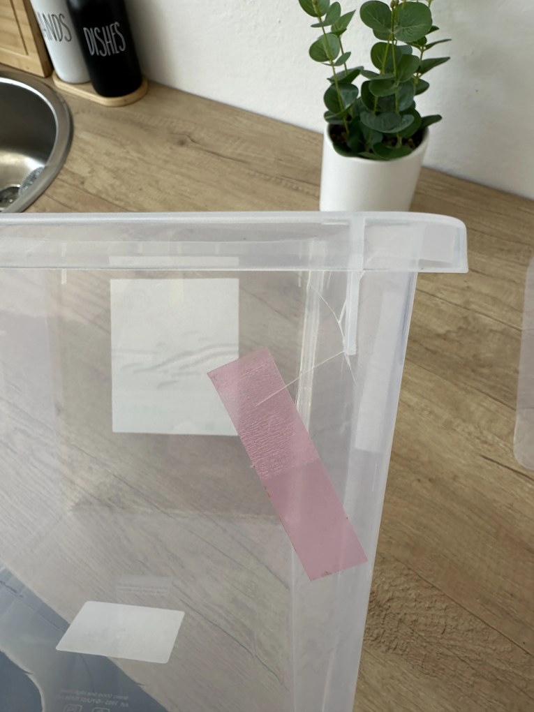2. akosť - Box na topánky s vekom, na členkové topánky, BARBIE - 21 x 34 x 24 cm