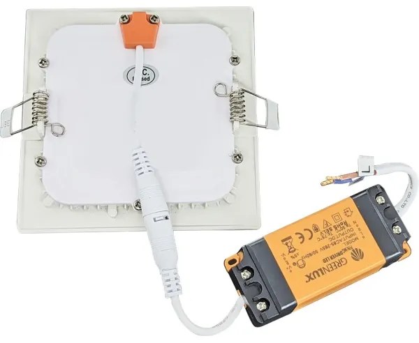 LED Kúpeľňové podhľadové svietidlo VEGA LED/24W/230V 2800K 29,8 cm IP44 biela