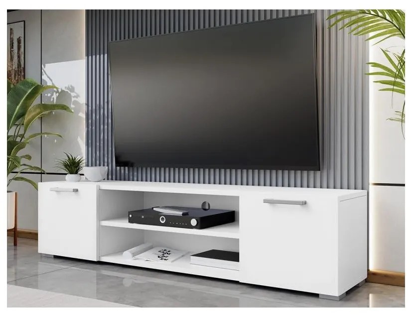 TV stolík GIMREN 36x156 cm biela