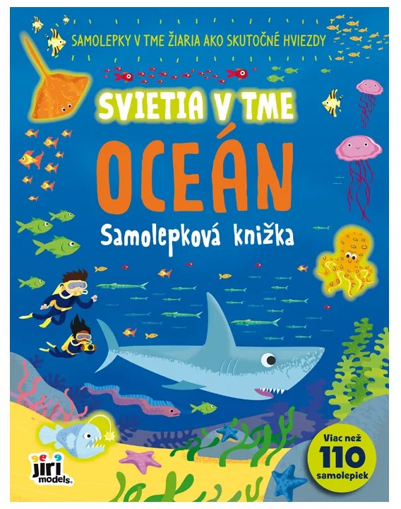 Samolepková knižka-svieti v tme Oceán