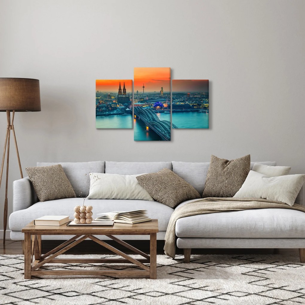 Obraz - Kolín nad Rýnom (90x60 cm)