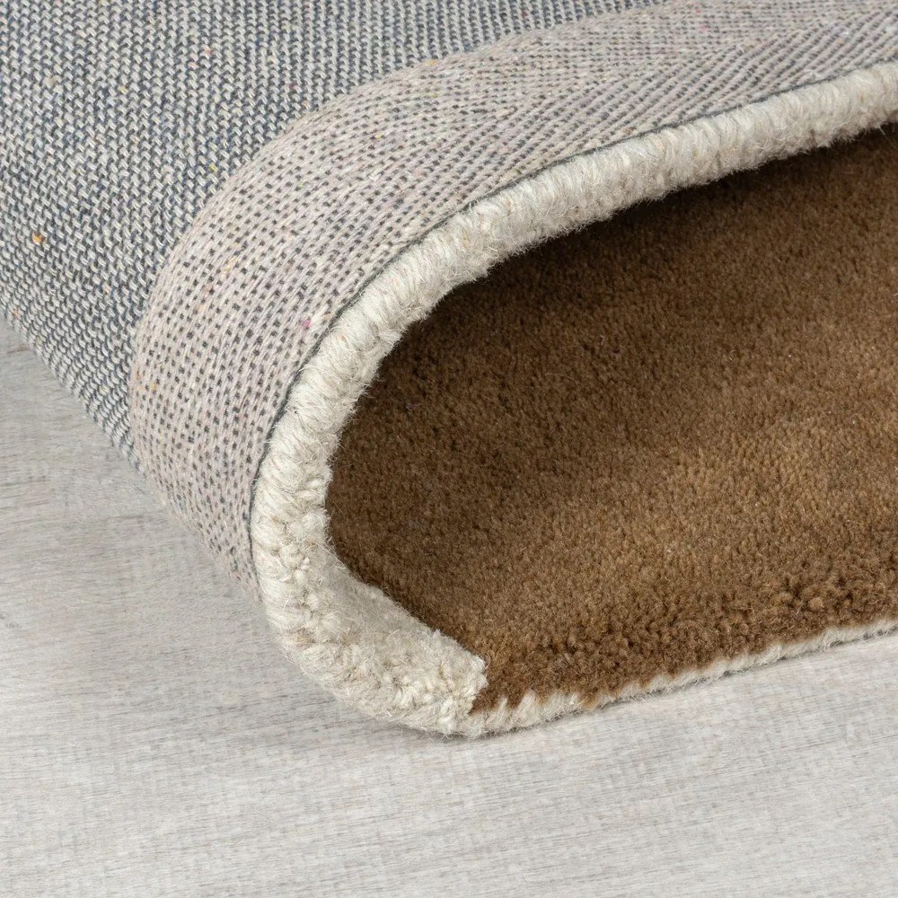 Hnedý/béžový ručne tkaný vlnený koberec 200x290 cm Glow – Flair Rugs