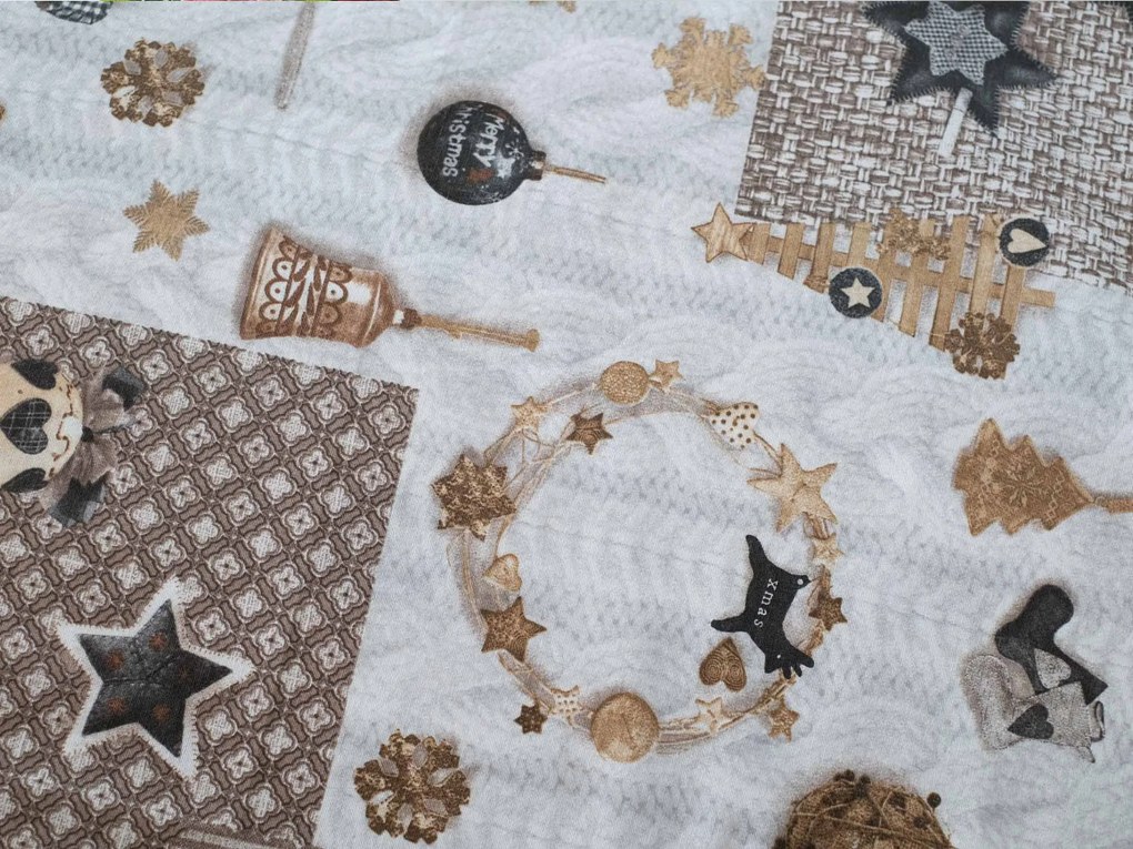 Vianočný obrus 140 × 180 cm – Xmas