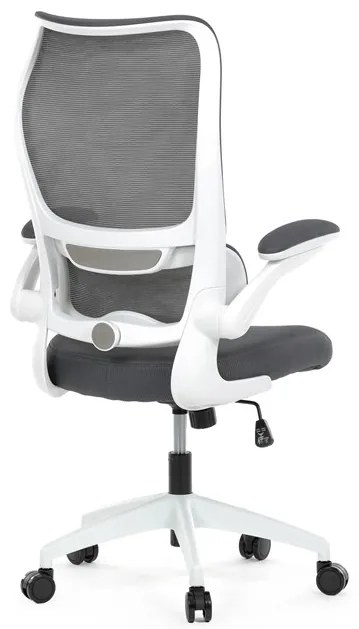Autronic BONTEC Kancelárska stolička, hojdací mechanizmus, šedá sieťovina, KA-C807 GREY Farba: Šedá
