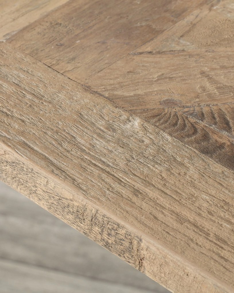 Stôl Moscal 200 x 100 x 78 black&natural