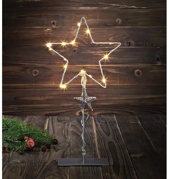 Markslöjd 703805 - LED Vianočná dekorácia VIKHEM 15xLED/0,45W/4,5V