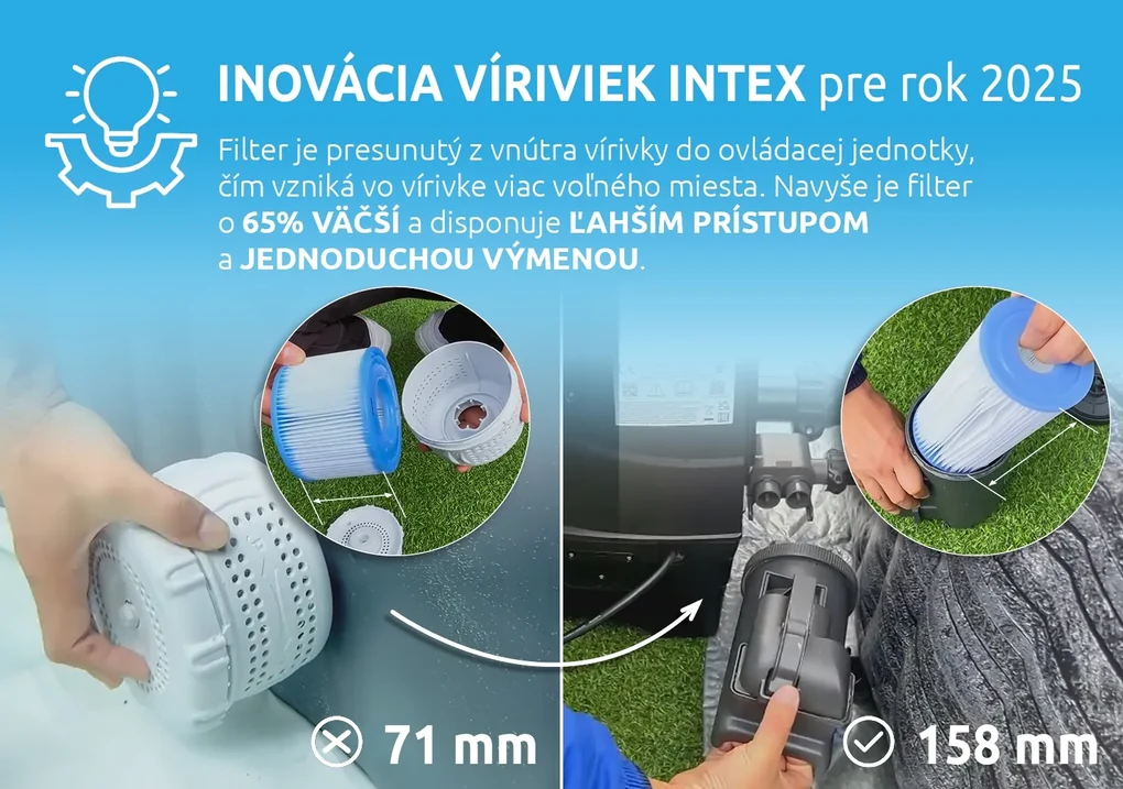 Marimex | Vírivý bazén Pure Spa Greystone Deluxe Bubble Spa 6 NP | 11400295
