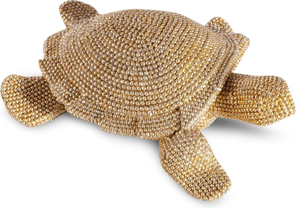 DEKORAČNÁ SOŠKA ELDO 14X12X5 CM ZLATÁ