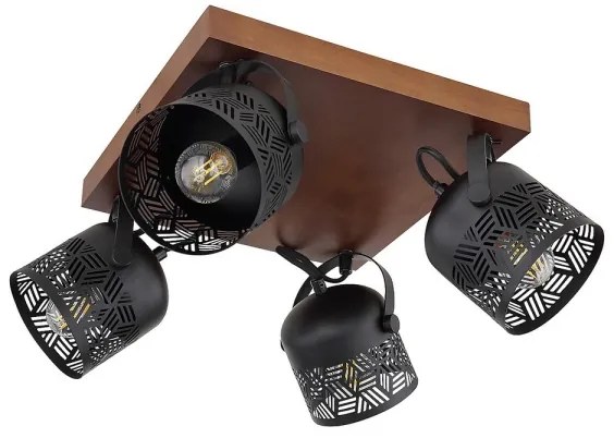 Rabalux 3299 - Bodové svietidlo ROTEM 4xE14/40W/230V