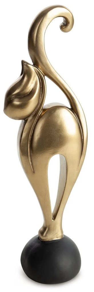 DEKORAČNÁ SOŠKA TYLOR 13X10X40 CM ZLATÁ