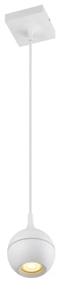 Lucide 09438/01/31 - Luster na lanku FAVORI 1xGU10/50W/230V IP44 biela