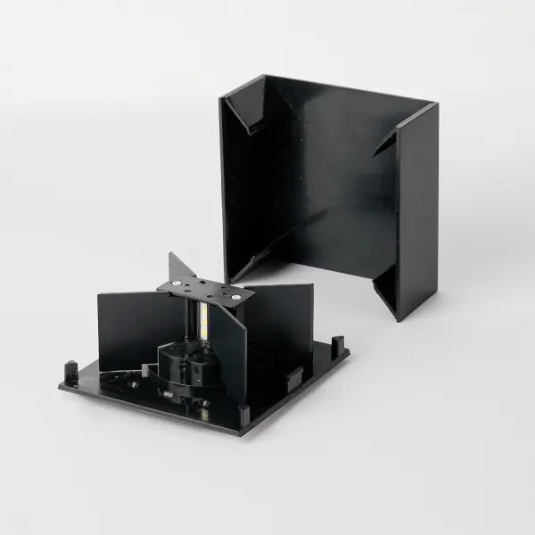 Brilagi - LED vonkajšie nástenné svietidlo DOUBLERAY LED/4W/230V čierne IP65